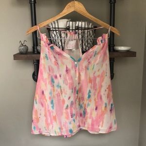 Woman’s size S forever 21 sheer tank top